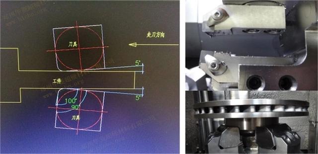 為什么圓弧和仿形加工不能使用PCBN修光刃刀片？